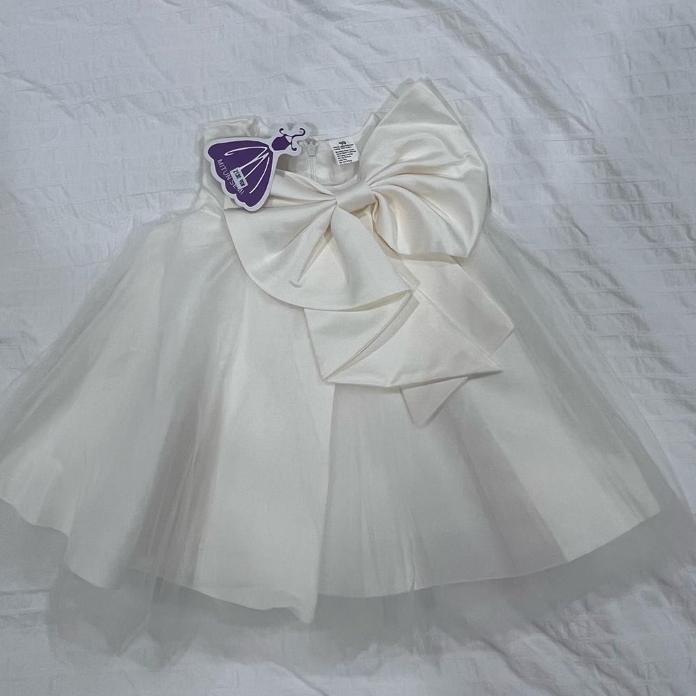 Large Bow Formal Dress